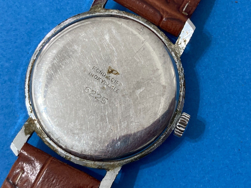 OROLOGIO BREIL A CARICA MANUALE 17 RUBIS ANTICHOC FUNZIONANTE. - Foto 6 di 7