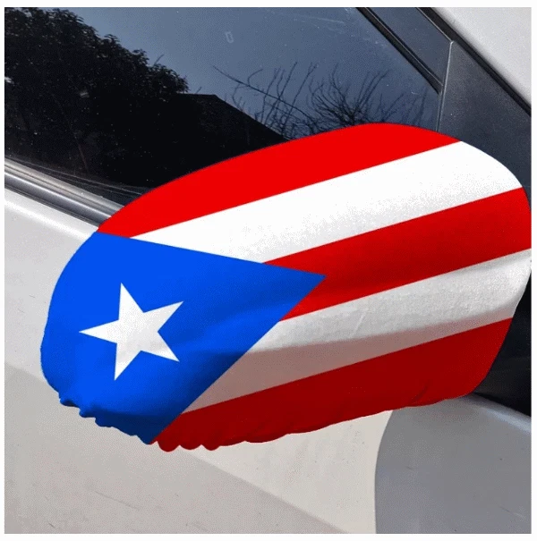 Window Home Décor Mirrors Puerto Rico Mini Banner Flag - 4"x6" Polyester, Great For Car Window, Mirror, Or Home Decor - Trade Winds Brand Car Window Hanging Flag - Foto 6