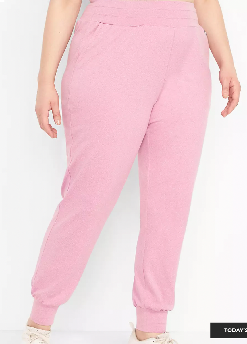 LANE BRYANT NWT 26/28 GREY Soft Marl LIVI ACTIVE Jogger Pants