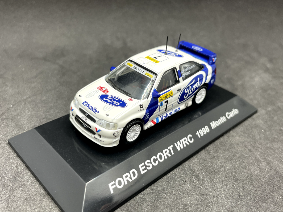 CM's 1/64 FORD ESCORT WRC 1998 Monte Carlo #7 diecast model car
