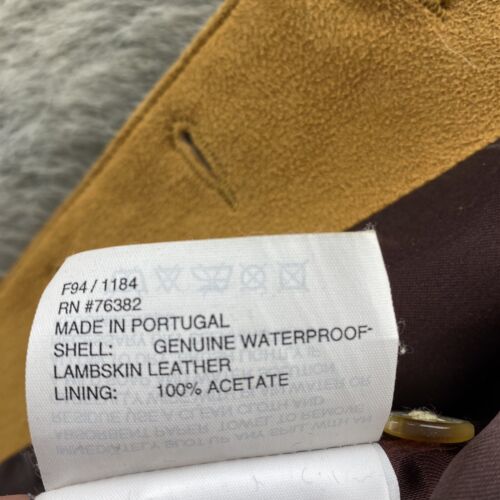 Timberland hellbraune Lammlederweste Weather Gear Paisley Vintage Western Damen S - Bild 4 von 16