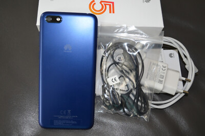 Huawei Y5 2018 16GB Blau/ Blue (ohne Simlock) mit Original Zubehör Top Zustand