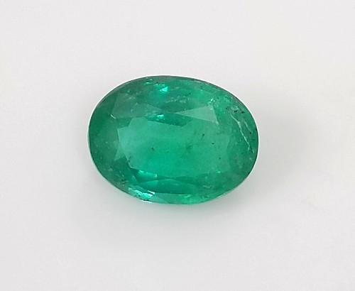 GSI Certified 1.99ct Grass Green Emerald, Natural Gemstone