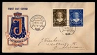 Mayfairstamps Netherlands FDC 1948 dual Enkhuizen First Day Cover aax_93587