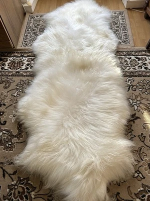 Islande Tapis en Fourrure 2er Couverture en Peau de Mouton Lit Islandfell - Bild 1 von 3
