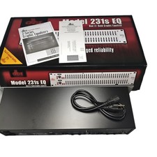 DBX 231S Dual 31 Band Graphic Equalizer Pro A...