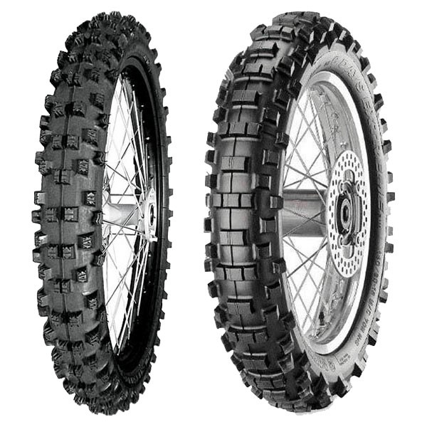 TYRE PAIR METZELER 90/100-21 57R + 130/90-18 69M MCE 6 DAYS EXTREME
