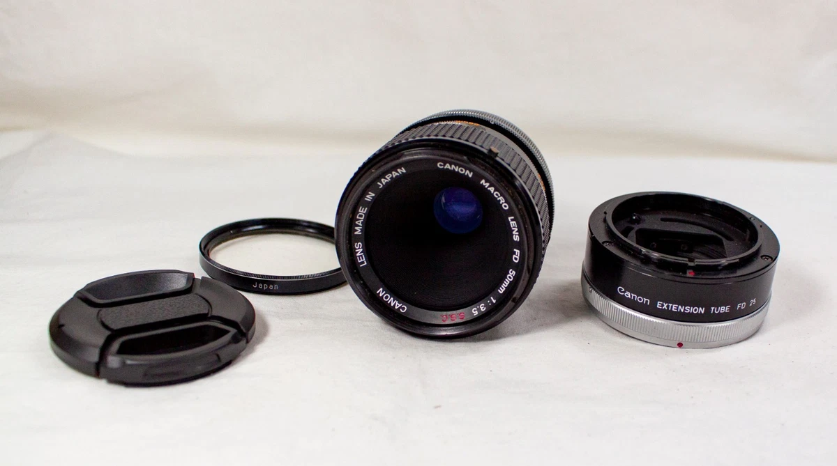 Canon FD f/3.5 Camera Lenses 50mm Focal for sale - eBay