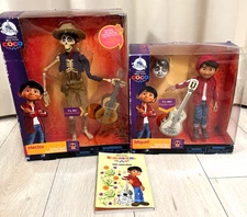Disney Coco Remember Me Singing Doll Miguel & Hector Set of 2 w/Box Unused Japan