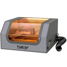 2025 Upgrade Laser Engraver Integrated Enclosure with LED Light, Fireproof and D