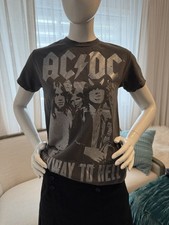 AC/DC 2004 Vintage T-Shirt Distressed, Faded, XS