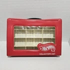 Vintage 1976 Hot Wheels Car Collectors Storage Red Case USA