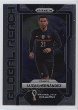 2022 Panini Prizm World Cup Qatar Global Reach Lucas Hernandez #12 10cj