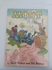 SIGNED Dik Browne & Mort Walker MOST Book 1971 * Hagar & Beetle Bailey