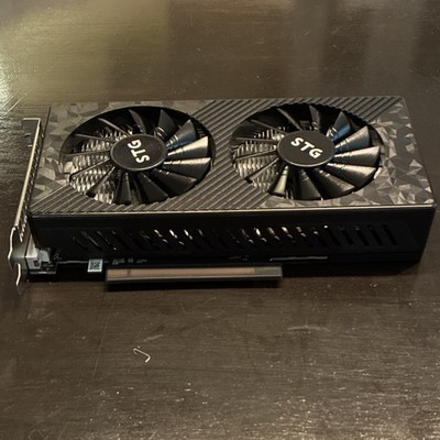 STG Dual Fan Graphics Card PCI Express DisplayPort HDMI DVI 6-Pin PCI-E