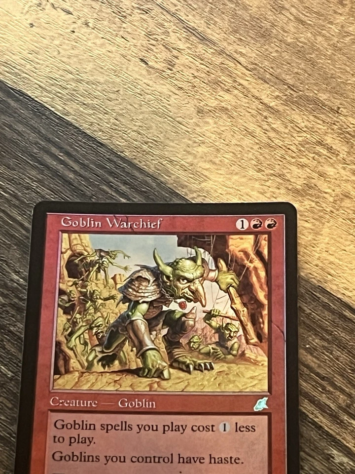 Magic: The Gathering Goblin Warchief Scourge Foil (MP) - Image 3 of 4