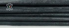 ANTHRACITE BLACK VERY VINTAGE Thick Soft Lamb Leather 2 skins 12+sqf 1.1mm C7532