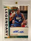 2022-23 Panini Contenders Grant Hill Legendary Auto BRONZE /25 #LC-GHL Pistons