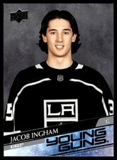 2020-21 Upper Deck Jacob Ingham YG RC RC Los Angeles Kings #706 9729