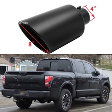 4 Inlet 8 Outlet 15 L Stainless Steel For Nissan Titan Xd Diesel Exhaust Tip
