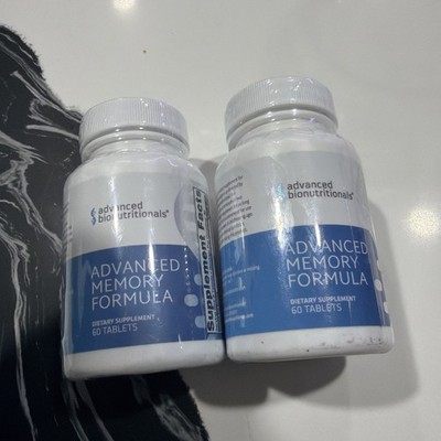 2 X ADVANCED MEMORY FORMULA NATURAL ENERGY EXP 07/28