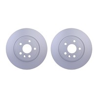 2 Bremsscheiben Voll Ø 63,5 Mm 10 Mm Hella FüR U.A. Land Rover Discovery