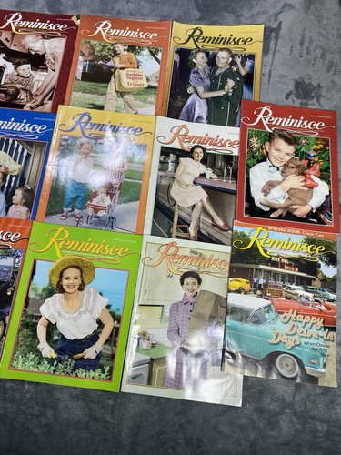 Reminisce Magazines December 2006 2007 2008 09 Anniversary Mixed Lot of 17 - Picture 2 of 9