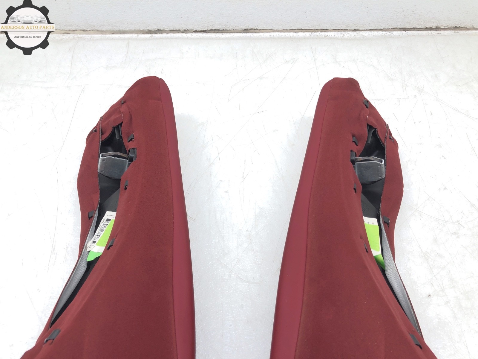 2014-2019 MASERATI GHIBLI S Q4 LEFT RIGHT REAR SEAT CUSHION BOLSTER TRIM X2 OEM