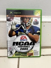 Xbox Top Spin NCAA Football 2005 Video Game Lot Complete Tennis Football Sports