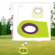 Golf Putting Cup and Flag Golf Accessories for Home Men Woman Kids Beginner