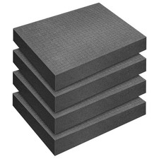 4 Pcs Pick and Pluck Foam 16 x 12 x 2 Inch Pick Apart Foam Insert Pluck Pre C...