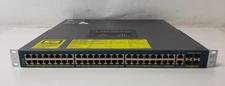Cisco Catalyst 4948 48 Port Gigabit Switch 4x Gigabit SFP WS-C4948