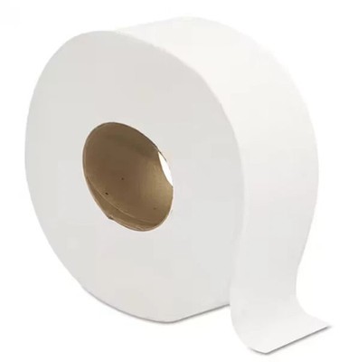 3.25 In. W X 720 Ft. L 2-Ply White Septic Safe Jumbo JRT Toilet Paper (12-Rolls/
