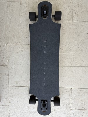 Landyachtz Drop Hammer Pinecone Longboard   BEAR Trucks+HAWGS Wheels Barely Used