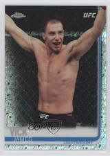 2019 Topps Chrome UFC Diamond Hot Box James Vick #54 1b8