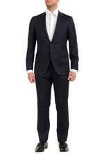 Hugo Boss Men's F-Harverson2/Garvin2 Slim Fit 100 Wool Striped Two Button Suit