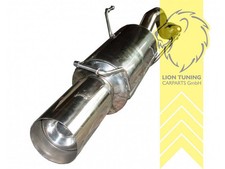 Ulter Sportauspuff für Honda Civic 6 Hatchback 1.4i 1.5i 1.6i 1x100mm