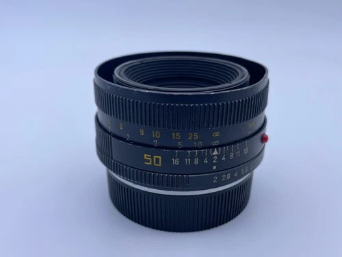 Leica Summicron-R 50mm f/2 -Missing Nameplate-
