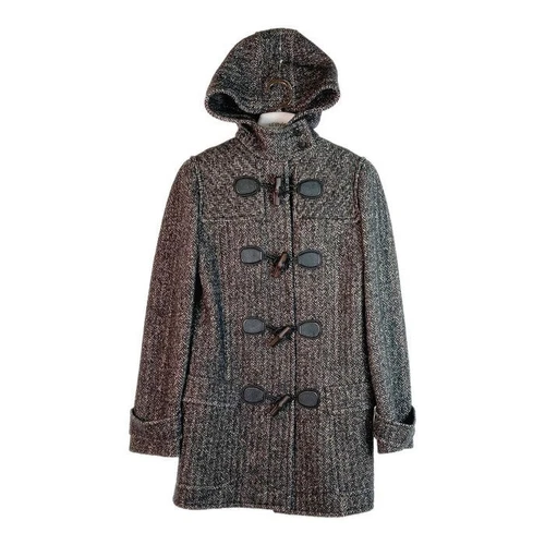 GUCCI cappotto piumino lana bianco e nero taglia 36