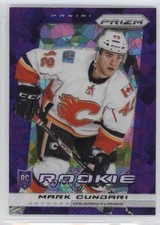 2013-14 Panini Prizm Purple Cracked Ice Prizm Mark Cundari #215 2a8