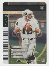 Rich Gannon - Oakland (Football Card) 2001 Showdown - 2002 1st Ed # 316 - Mint
