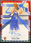 2025-26 Topps Chrome Cooper Flagg Red Refractor Next Stop Rookie Auto #4/5