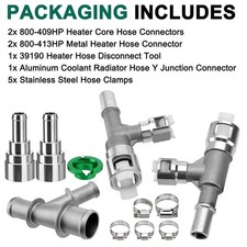 Heater Hose Connector Kit Fits For Chevrolet Silveradosuburban Tahoe 800-409hp