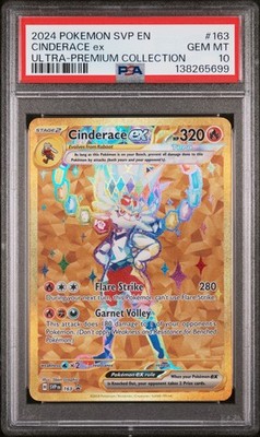 2024 POKEMON SVP PROMO ULTRA-PREMIUM COLLECTION #163 CINDERACE EX