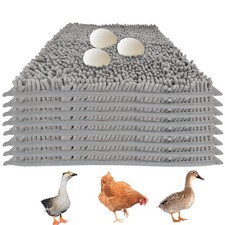 8 pcs Soft Chicken Nesting Pads for Laying Eggs Chenille Velvet Nesting Pads ...