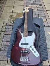 Squier Jazz Bass Base Guitar Electric Guitar By Fender 2001