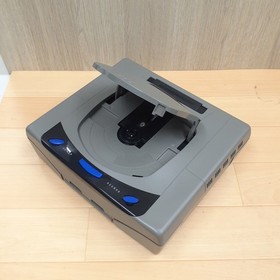 Sega Saturn Console Gray Bundle with 2 Controllers 5 Games Gundam V. Fighter