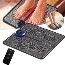 EMS Foot Massager Mat LED USB Electric Pad Blood Muscle Circulation Relief Pain