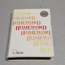 1983 Sierra On-Line HomeWord Personal Word Processor in Case w/Cassette & 5-1/4"