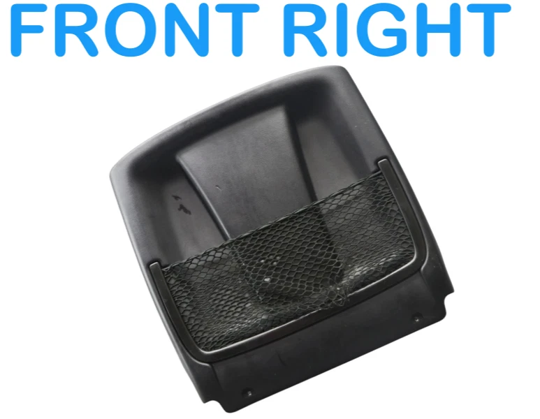 12-19 Mercedes X166 GL450 ML63 AMG Front Right Seat Back Cover Panel OEM - Image 3 of 4